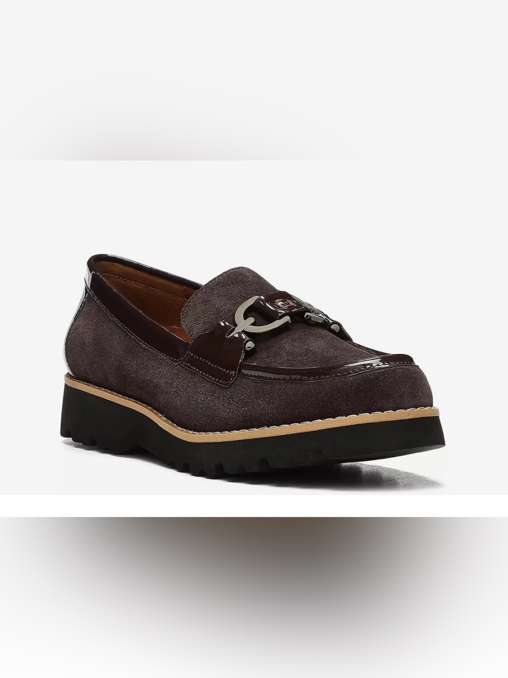 Donald J.Pliner Clio Dark Brown Suede Horsebit Moc Women’s Loafers NEW 6M